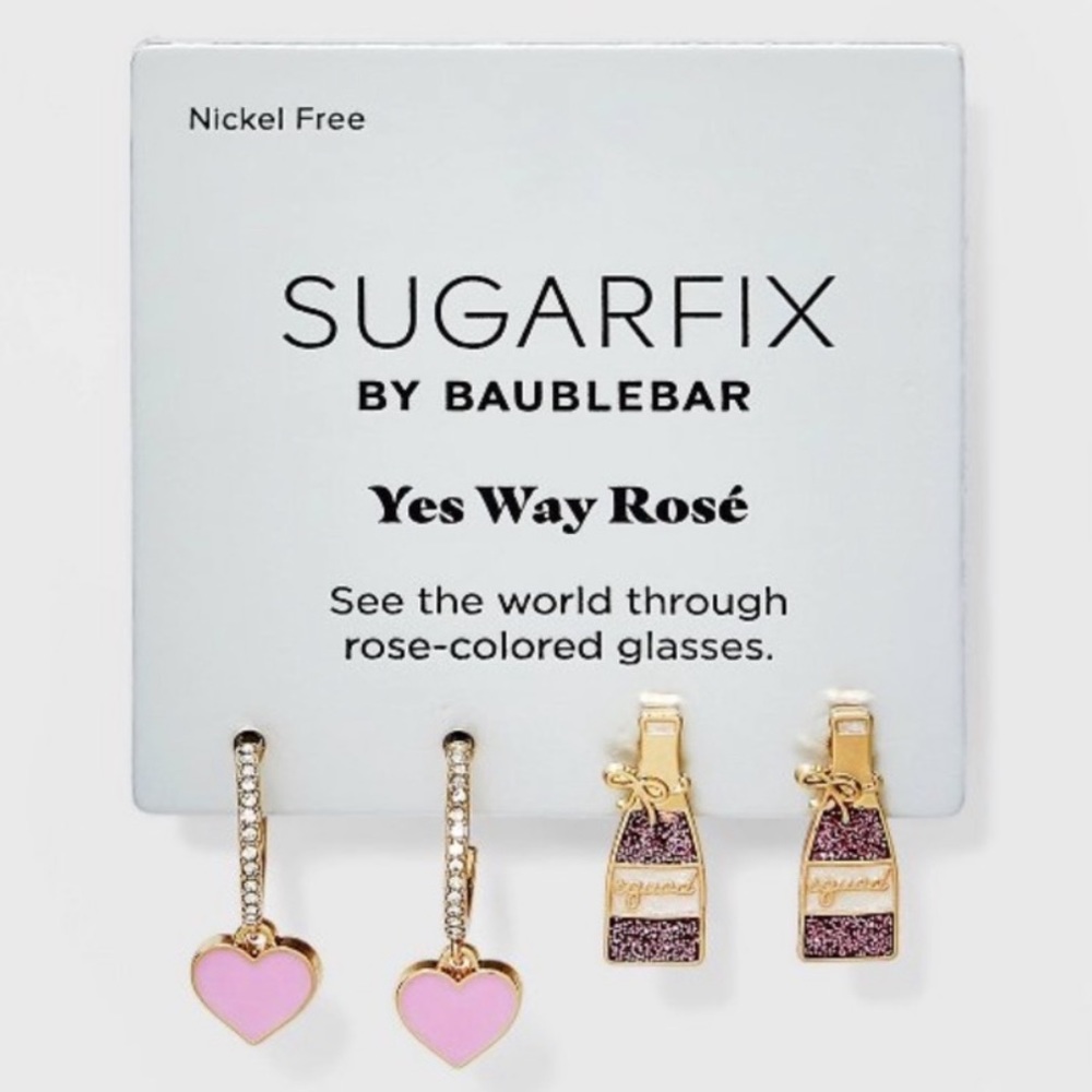 Sugarfix by Baublebar ‘Yes Way Rose’ Statement Earrings